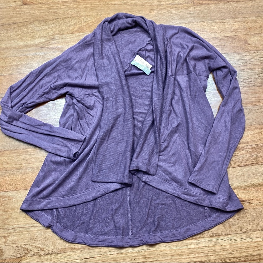 Athleta Nirvana wear two ways wrap Purple | Size XS | Open Cardigan